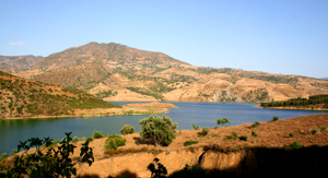 Lac dans la région de Ketama